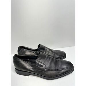 Monte Rosso Shoes Mens Lucca Nappa Leather Loafers Made in Italy Size 9